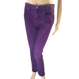 (5 for $25) DKNY Purple Soho Skinny Jeans size 2